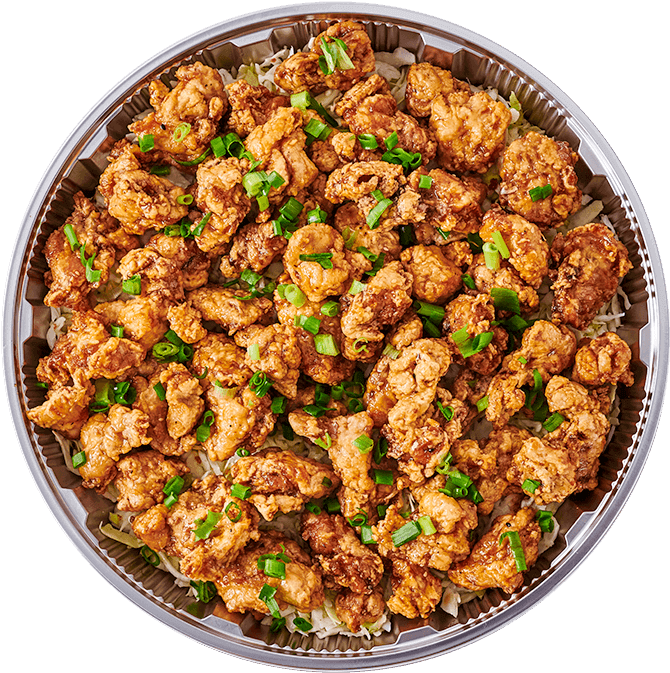 Korean Fried Chicken Platter, HD Png Download PNG with transparent background