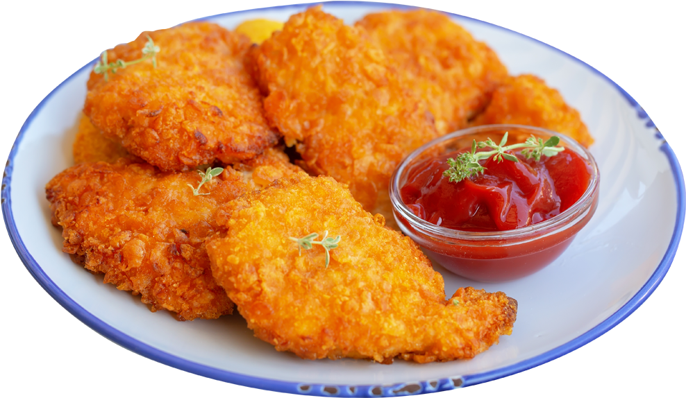 Fried Chicken Png, Transparent Png PNG with transparent background