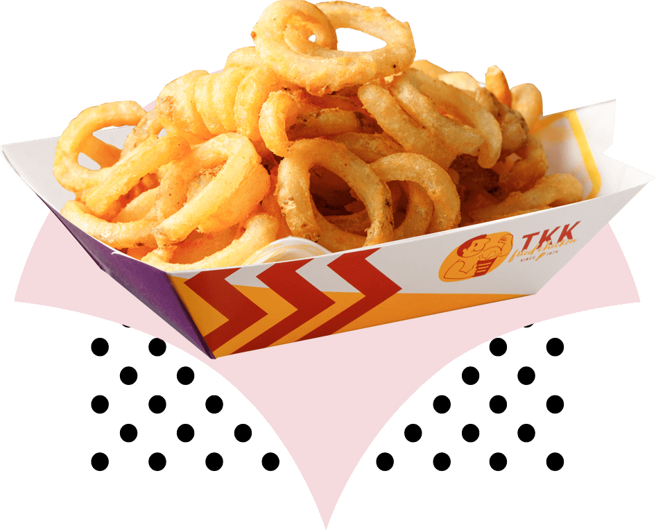 Crispy Onion Rings Fast Food Snack PNG with transparent background