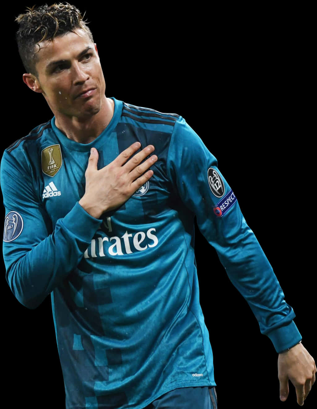 Cristiano Ronaldo Heartfelt Celebration