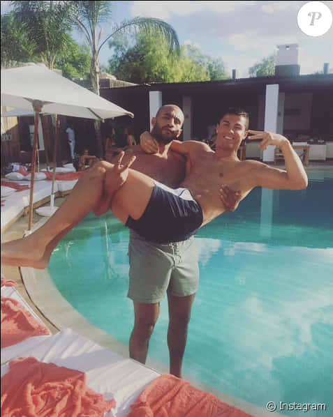 Cristiano Ronaldo Poolside Fun