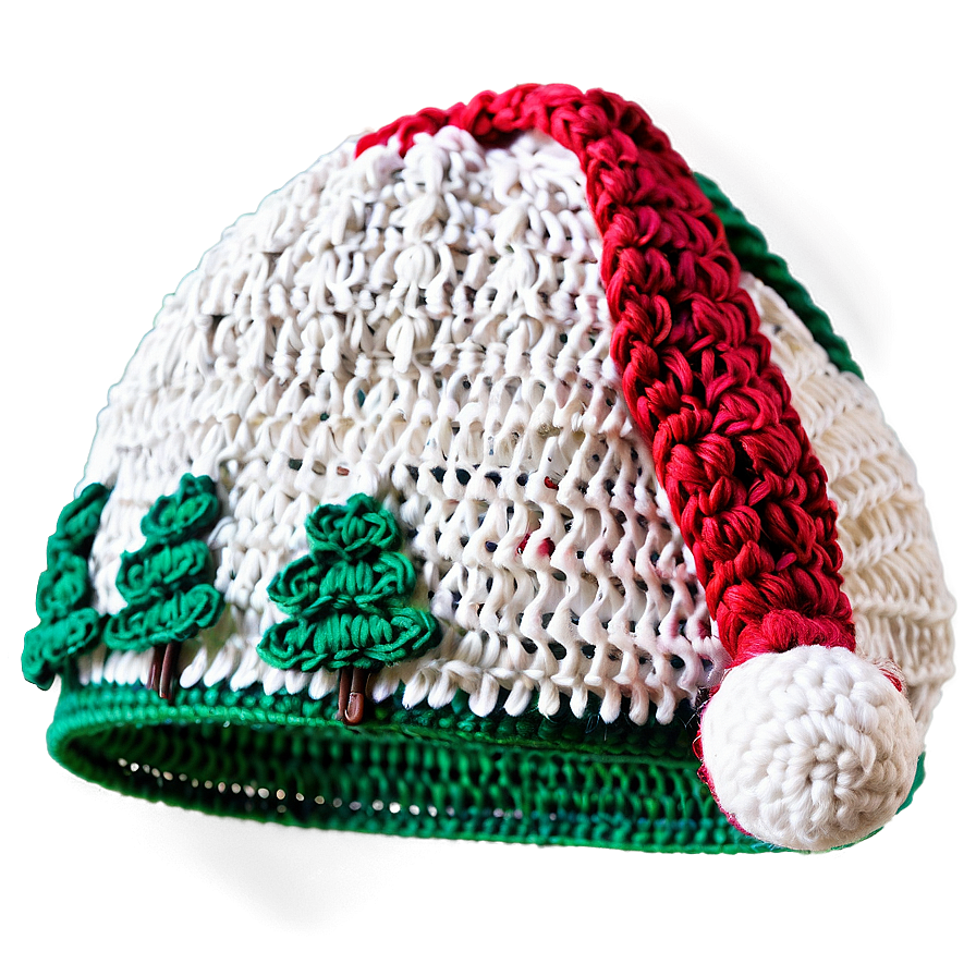 Crochet Christmas Hat Png 73