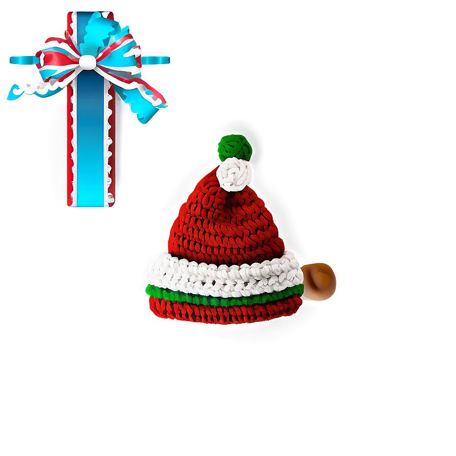 Crochet Christmas Hat Png 76