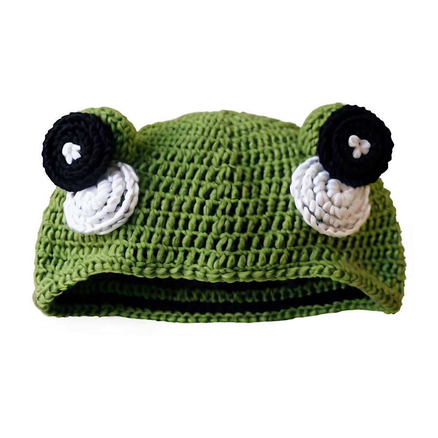 Crochet Frog Hat Pattern Png Bte