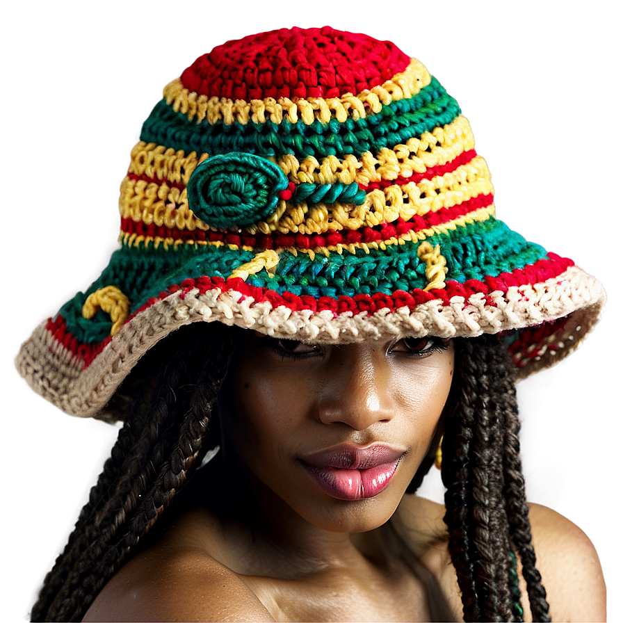 Crochet Rasta Hat Art Png Rxr12