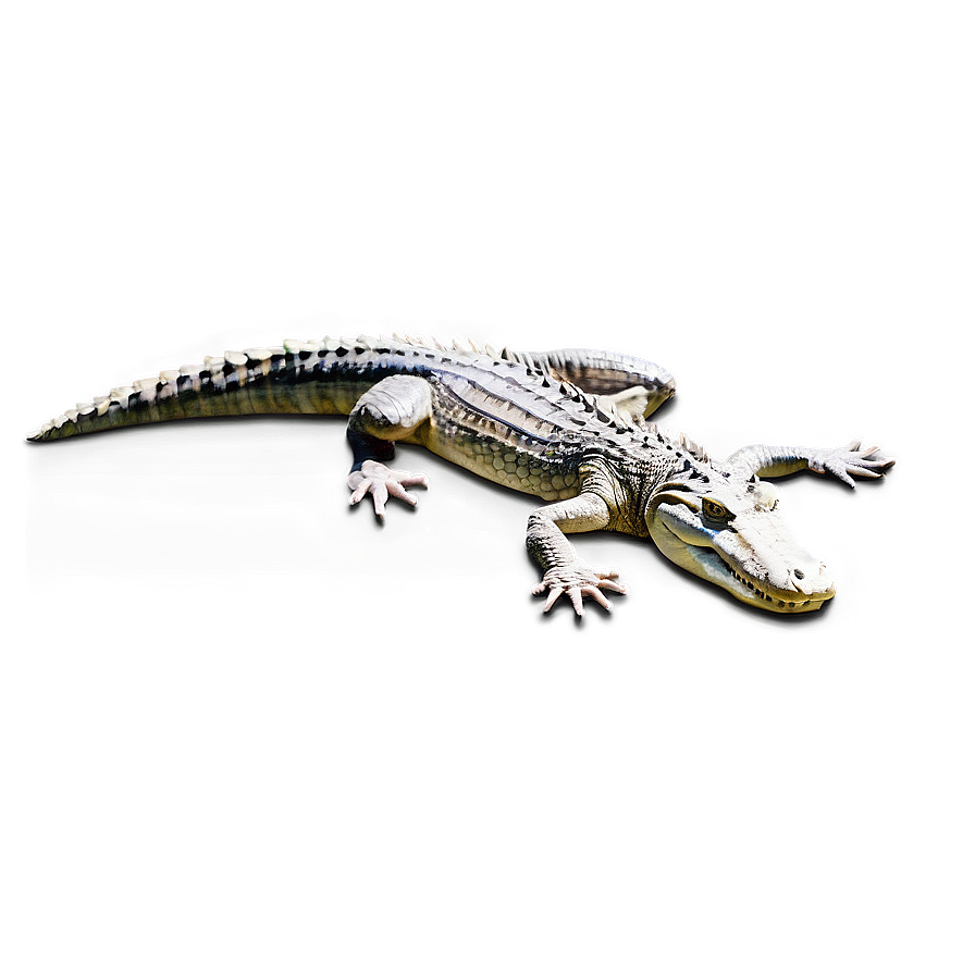 Crocodile Swimming Png Vnf77