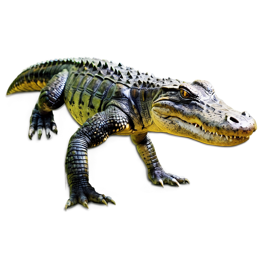 Crocodile Walking Png 11