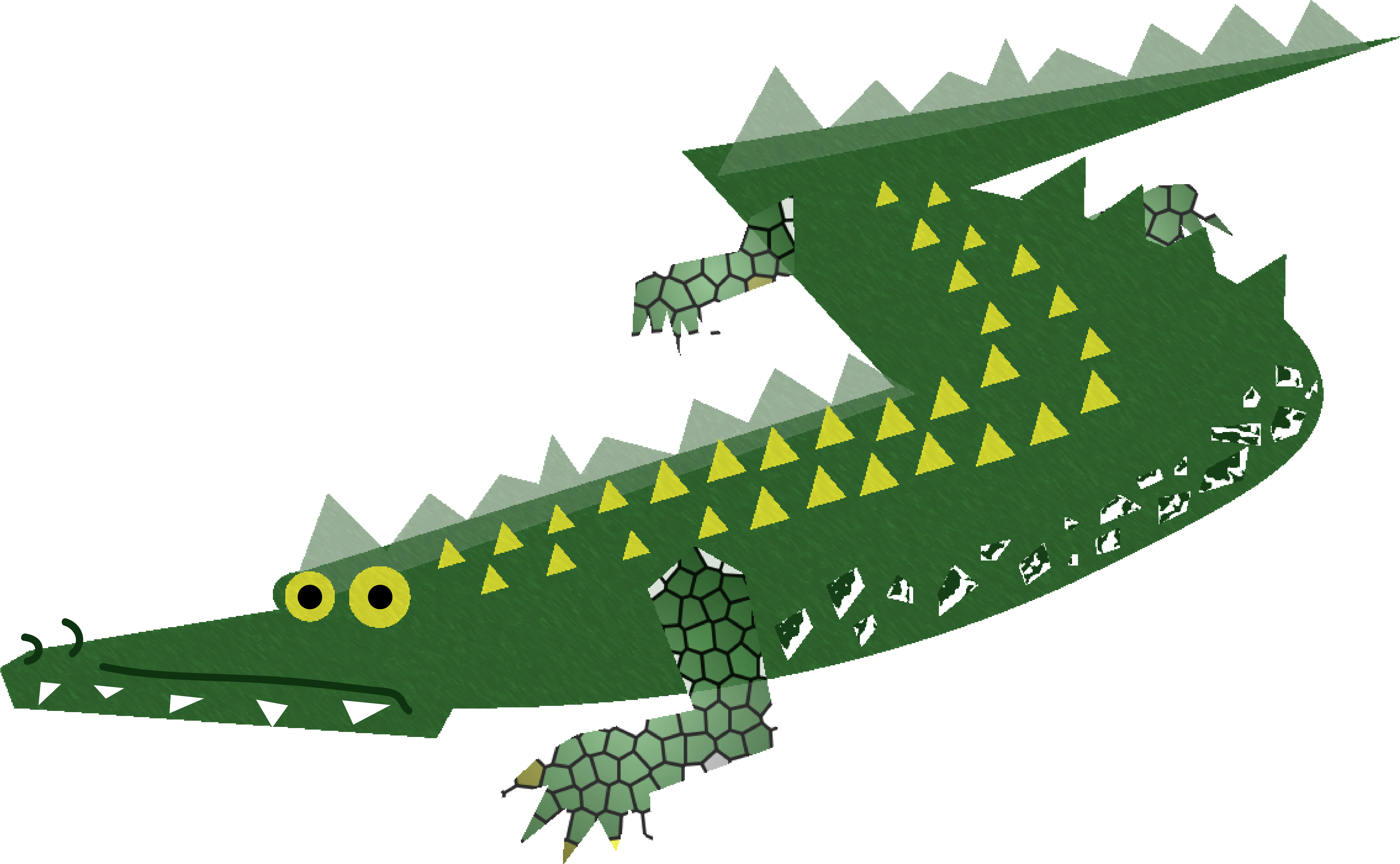 Crocodiles , Png Download - Illustration, Transparent Png PNG with transparent background