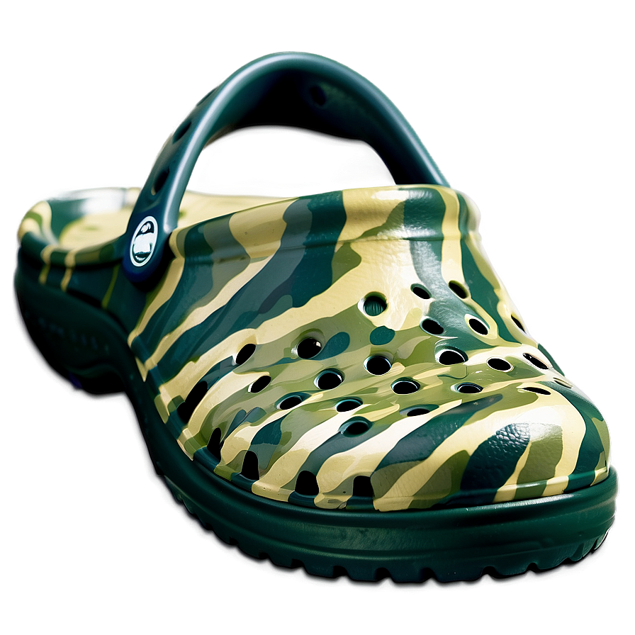 Crocs Camo Pattern Png 05212024