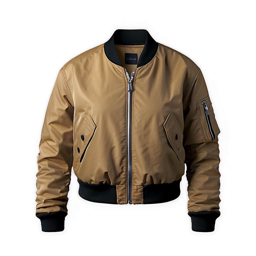 Cropped Bomber Jacket Png 36