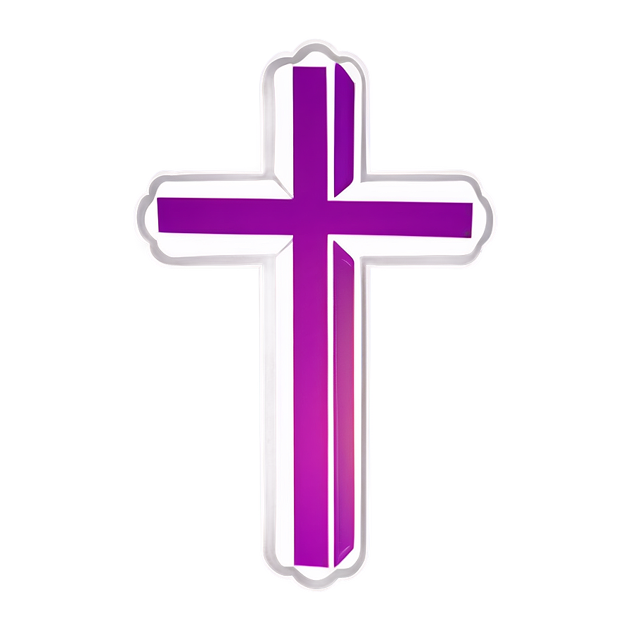 Cross Outline Art Png 23