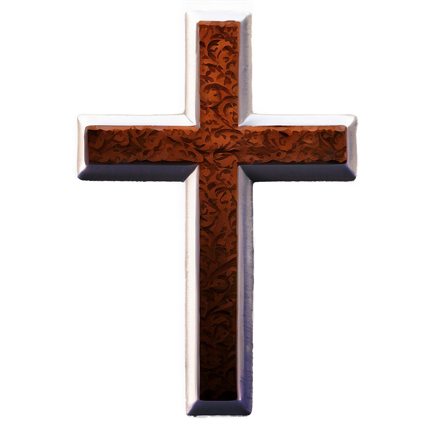 Cross Outline Design Png Len9