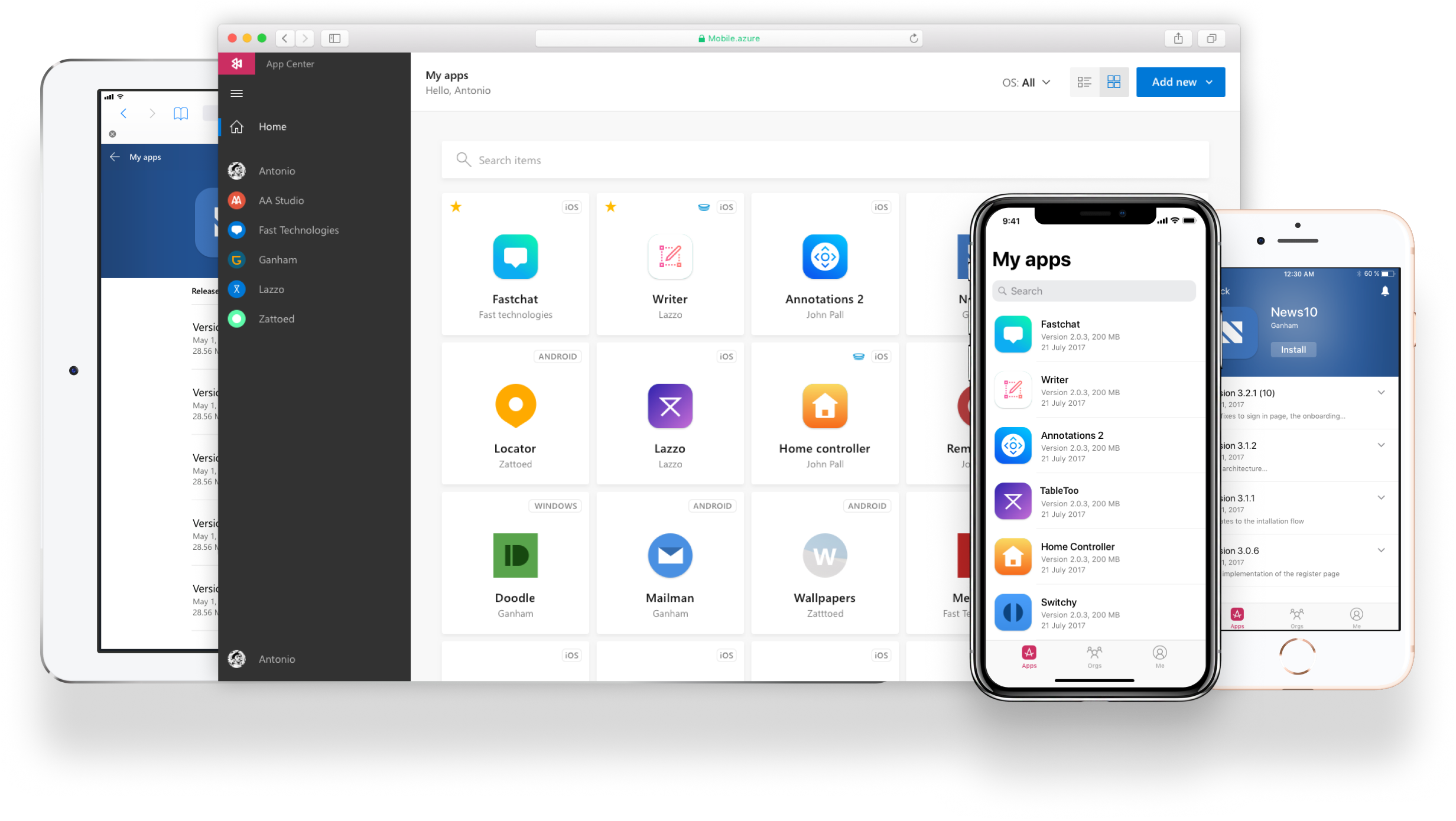 Visual Studio App Center, HD Png Download PNG image with a transparent background, free high-resolution download