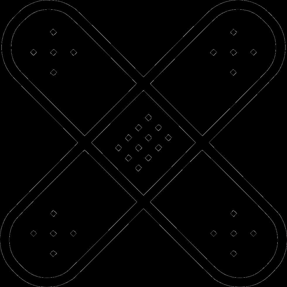 Medical Health Care Bandage - Line Art, HD Png Download PNG image with a transparent background, free high-resolution download