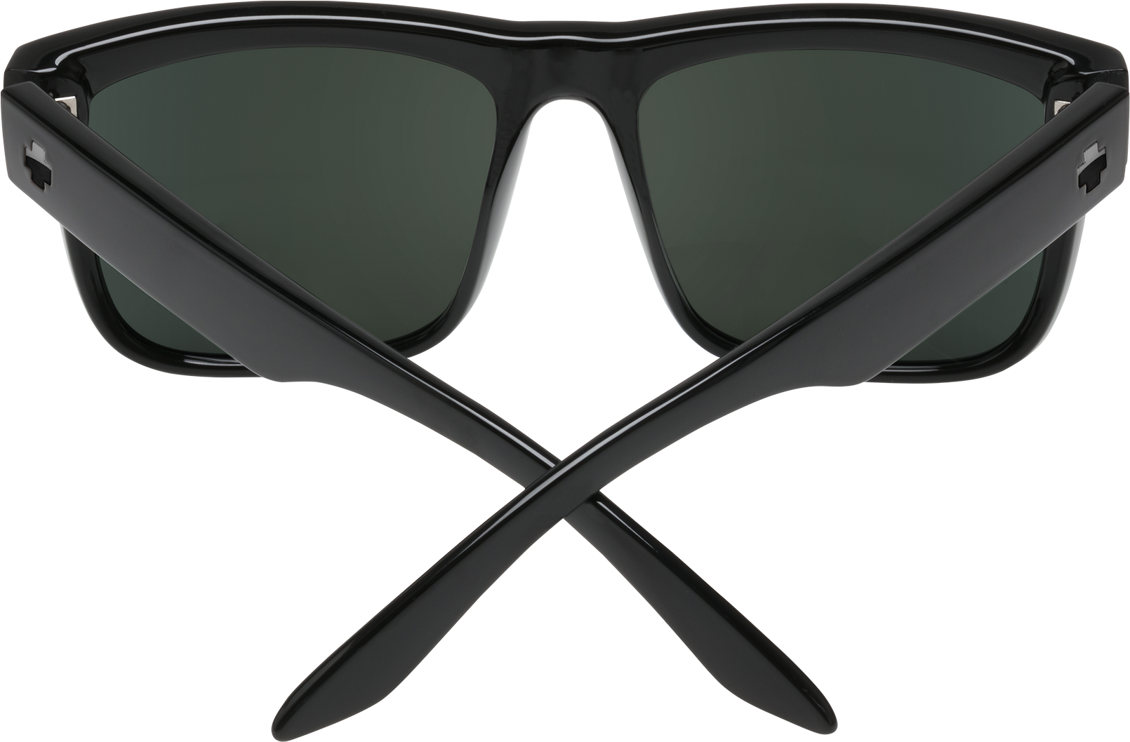 Crossed Black Sunglasses