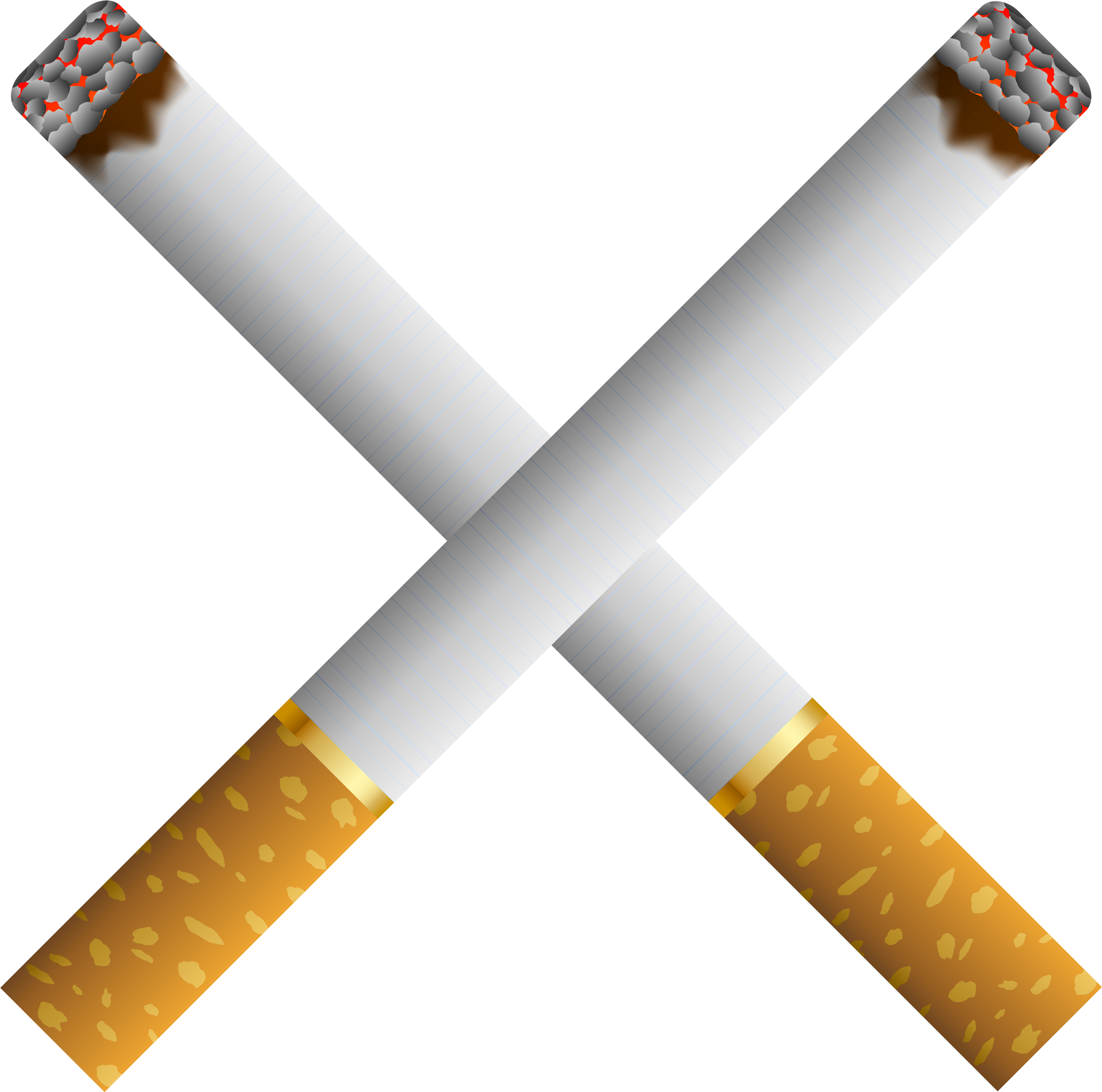 Crossed Cigarettes Graphic