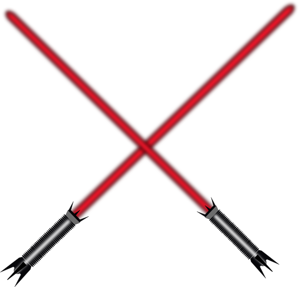 Red Lightsaber Clip Art, HD Png Download PNG image with a transparent background, free high-resolution download