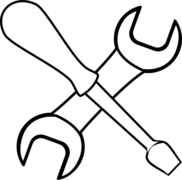 Crossed Screwdriver Wrench Icon