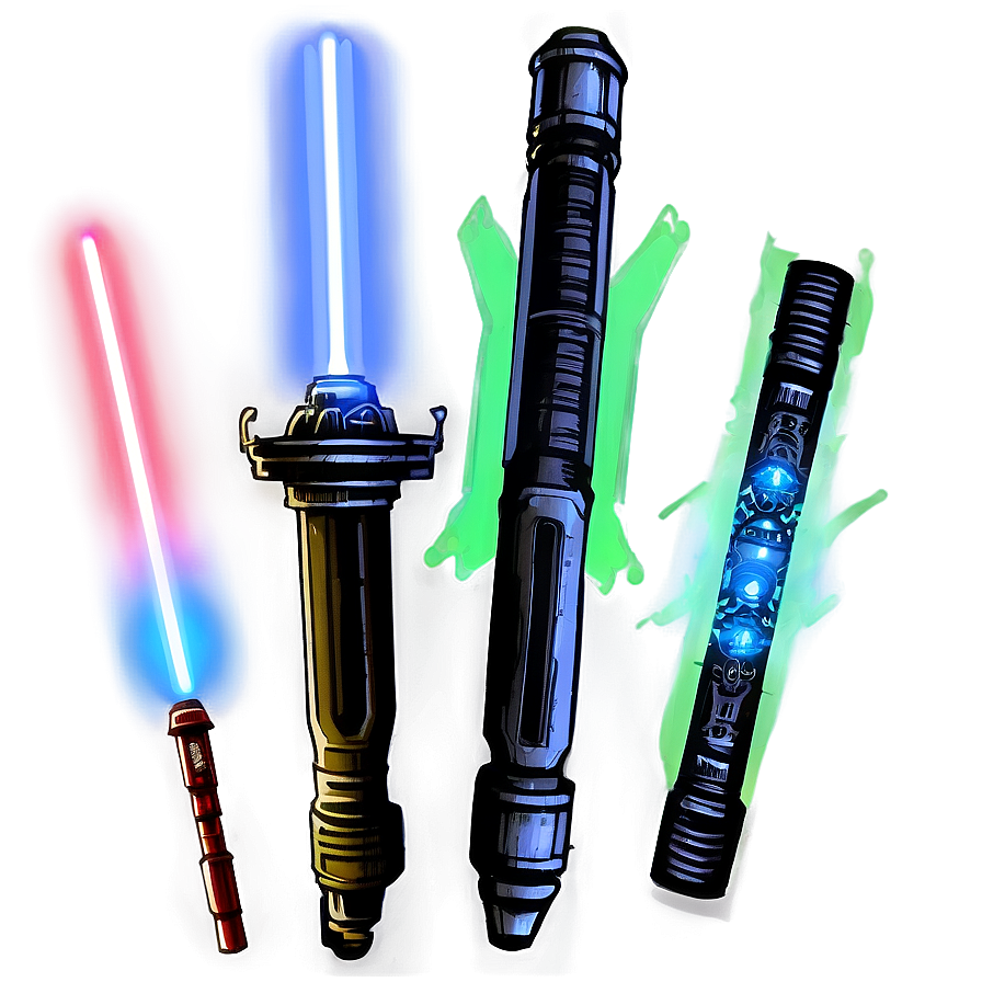 Crossguard Lightsaber Graphic Png 05042024