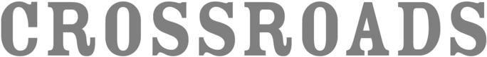 Crossroads Logo Black Background PNG image with a transparent background, free high-resolution download