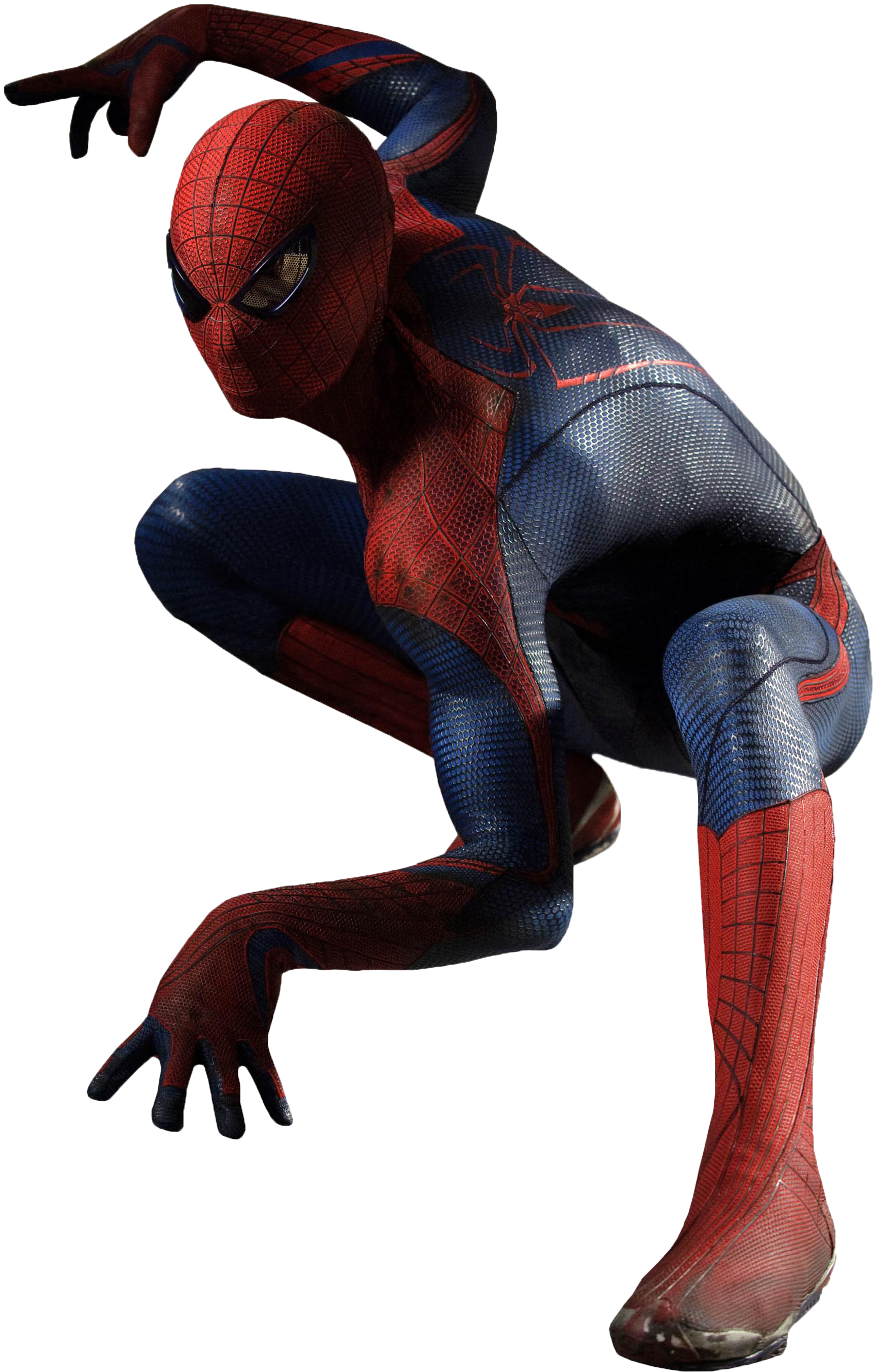 Crouching Spiderman Pose