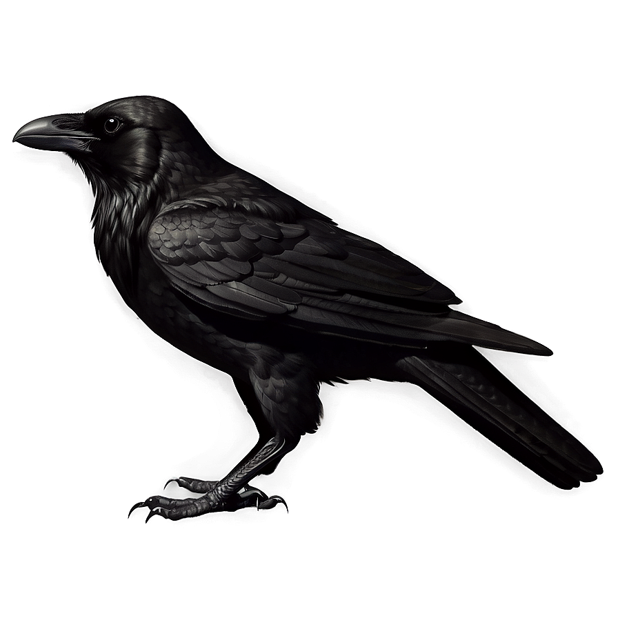 Crow Outline Png 05232024