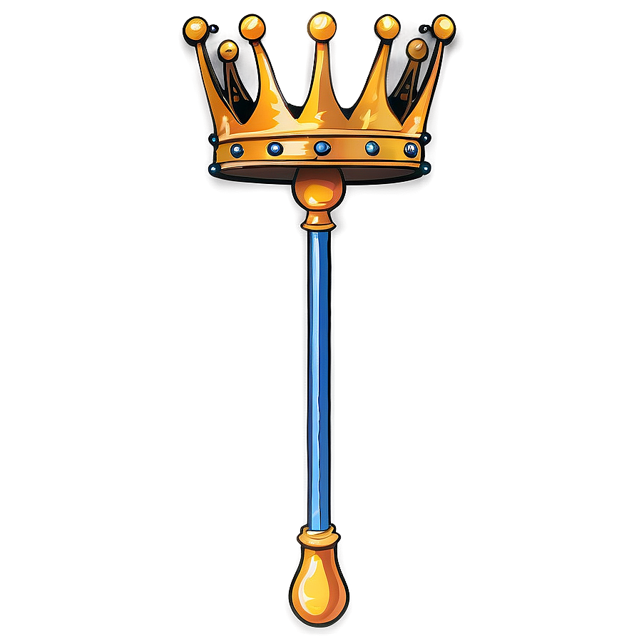 Crown And Scepter Png Qua93