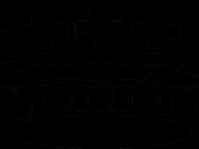 Crown Silhouette Vector