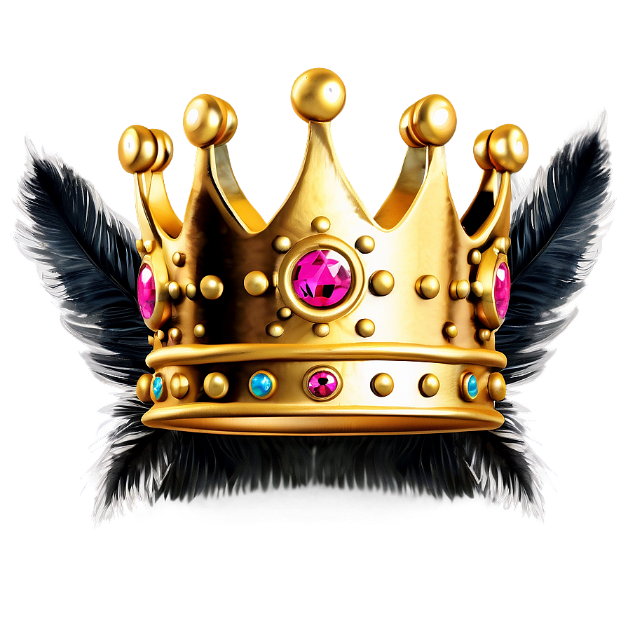 Crown With Feathers Png 8