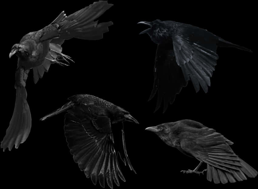 Crow Png Picture - Crow Png, Transparent Png PNG with transparent background