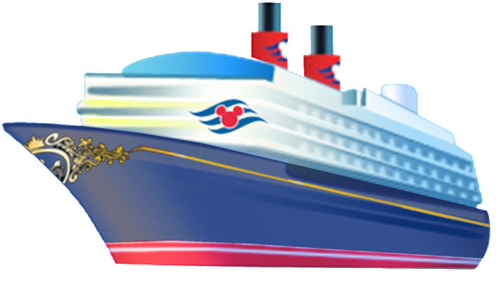 Disney Clip Art Images - Cartoon Disney Cruise Ship, HD Png Download PNG with transparent background
