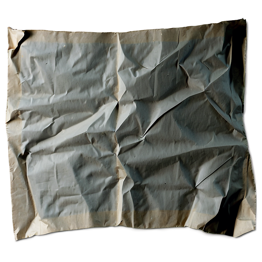 Crumpled Old Paper Png 1