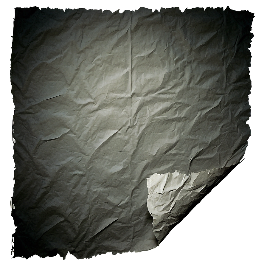 Crumpled Paper Background Texture Png 49