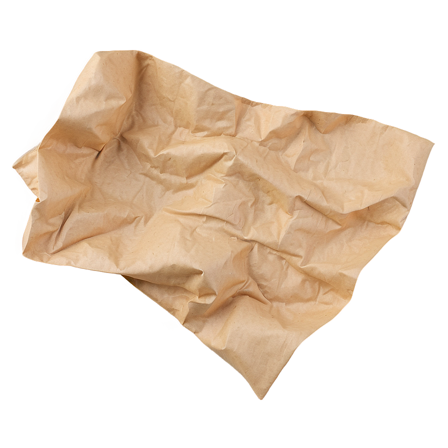 Crumpled Paper Distress PNG nwo PNG with transparent background