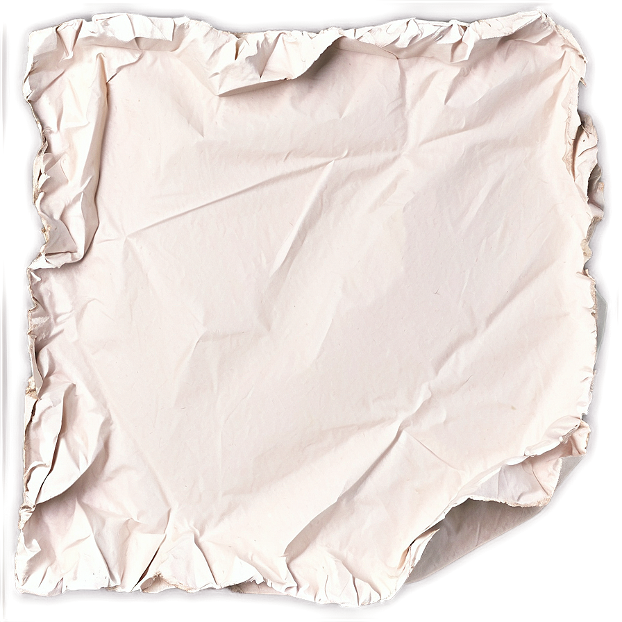 Crumpled Paper For Collage Png Fdi