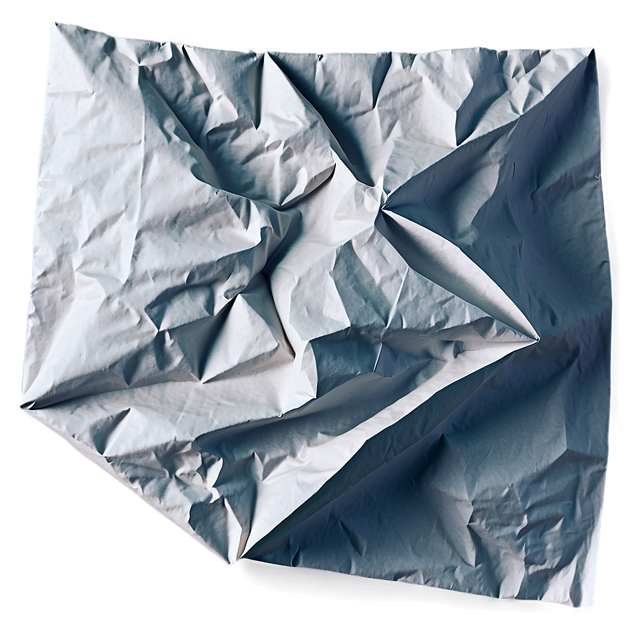 Crumpled Paper For Collage Png Mwg