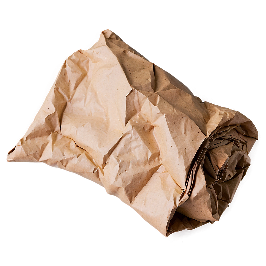 Crumpled Paper Sheet Png 05242024