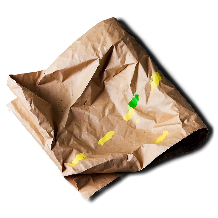Crumpled Paper Sheet PNG frn11 PNG with transparent background