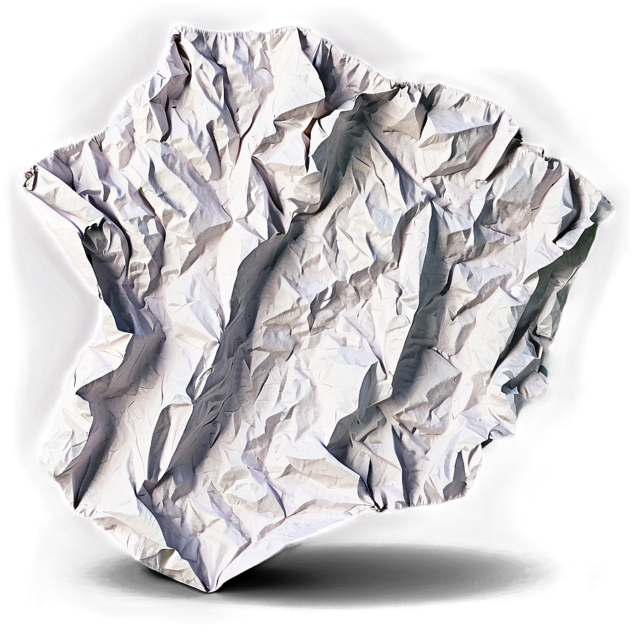 Crumpled Paper Texture Clipart Png 06282024