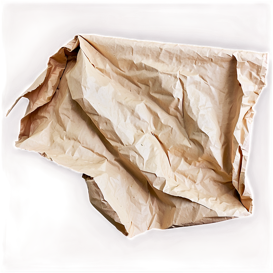 Crumpled Paper Texture Png 05232024