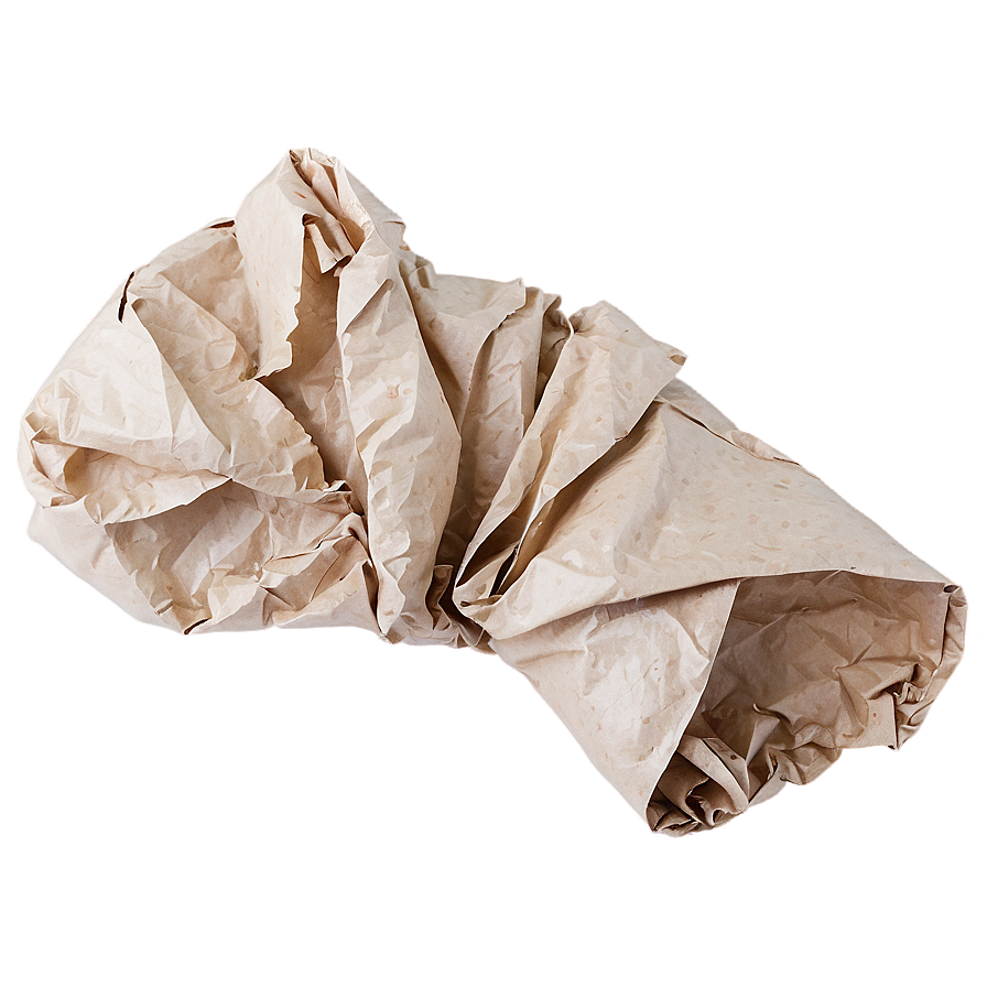 Crumpled Paper Trash PNG 31 PNG with transparent background