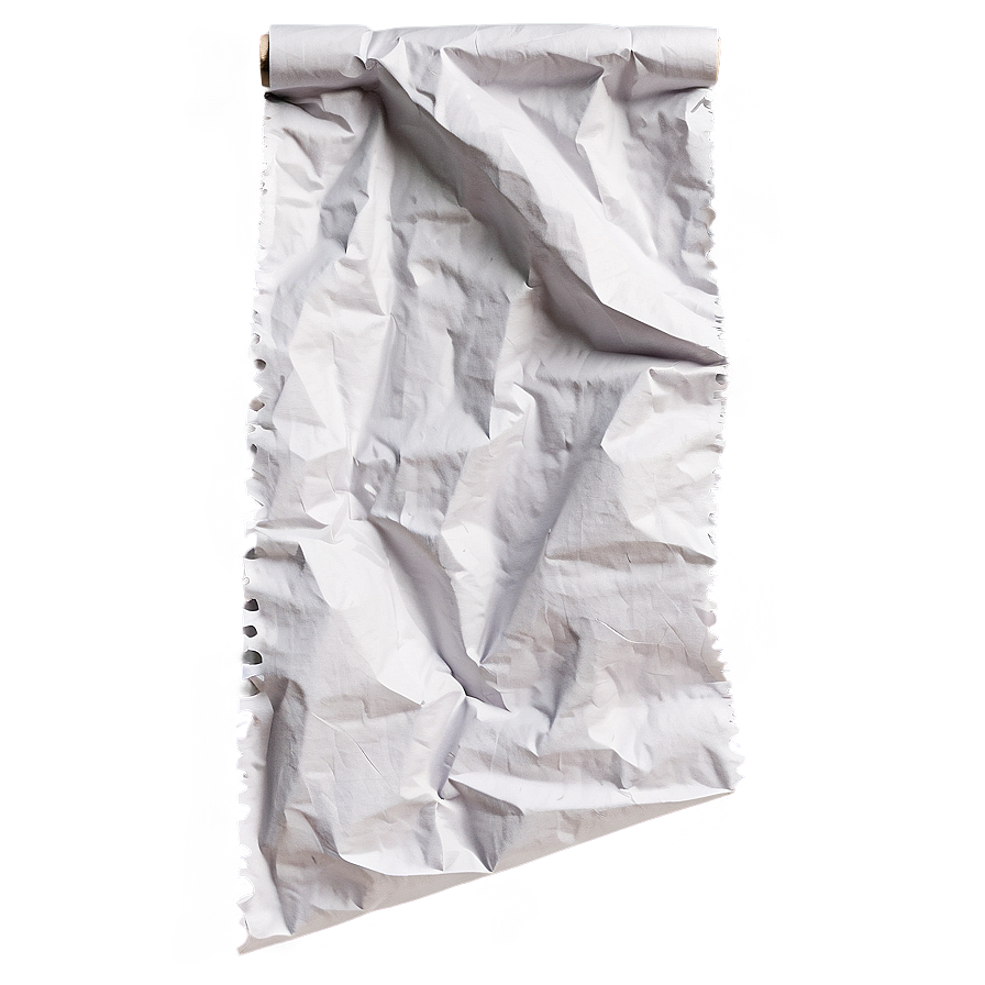 Crumpled Paper With Transparent Background Png 05242024