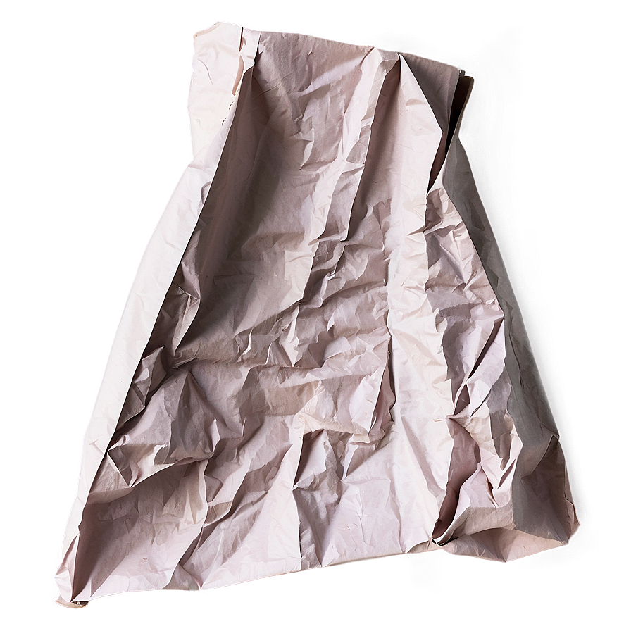 Crumpled Paper With Transparent Background Png 51