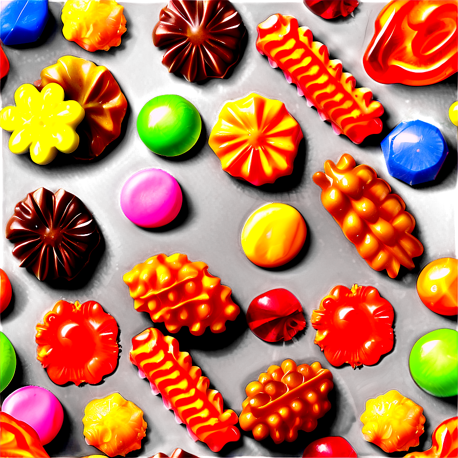 Crunchy Candies Png Grb