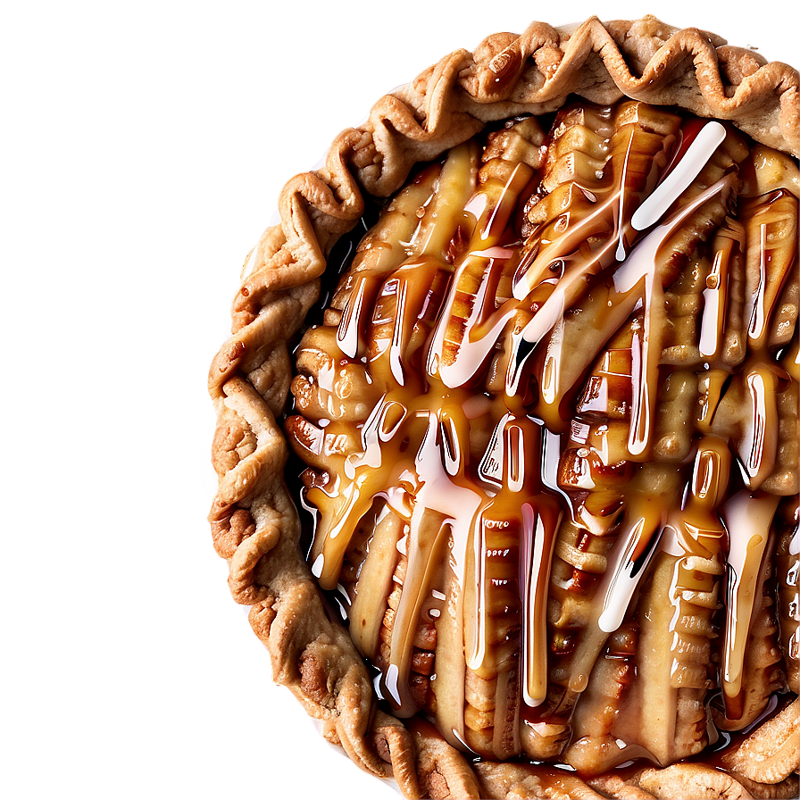 Crunchy Caramel Apple Pie Png Ofm93