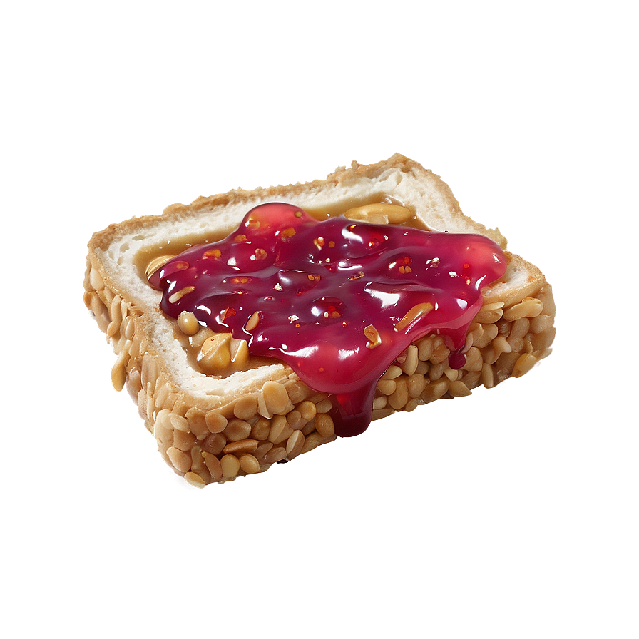 Crunchy Peanut Butter And Jelly Png Lcf63