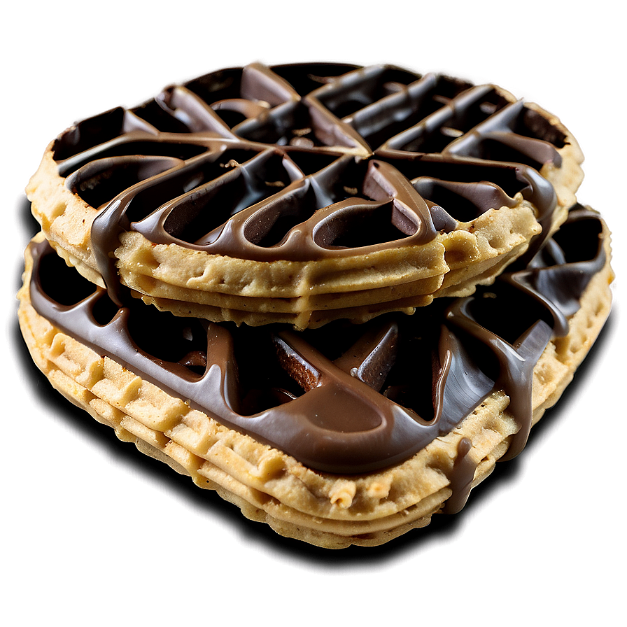 Crunchy Peanut Butter Waffle Png Vup18