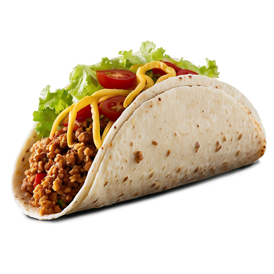 Crunchy Taco PNG ebn PNG with transparent background