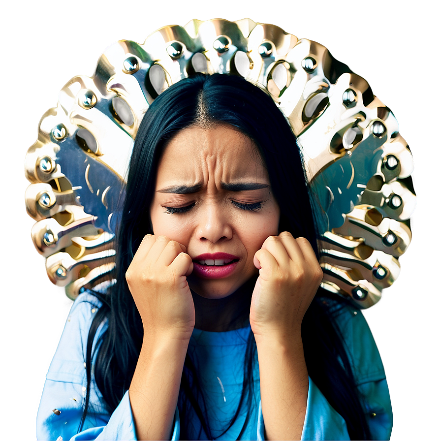 Crying Angel PNG 05232024 PNG with transparent background