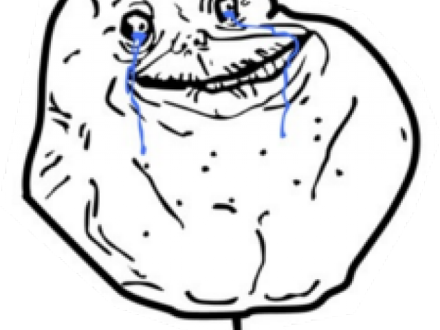 Forever Alone Png Transparent Images - Forever Alone Guy, Png Download PNG with transparent background